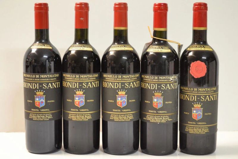 Brunello di Montalcino Biondi Santi  - Auction Fine Wines from Important Private Italian Cellars - Pandolfini Casa d'Aste