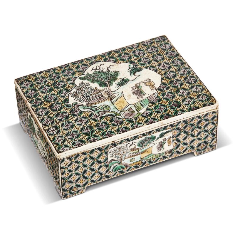 A BOX, CHINA, QING DYNASTY, 19TH CENTURY  - Auction Asian Art | &#19996;&#26041;&#33402;&#26415; - Pandolfini Casa d'Aste