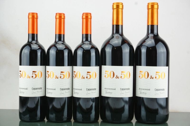 50&amp;50 Avignonesi Capannelle 2017  - Auction LA RAFFINATEZZA DELLA COMPLESSITA' - Fine and Rare Wine - Pandolfini Casa d'Aste