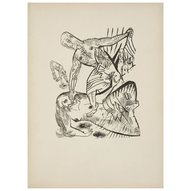 Kokoschka, Oskar. Mörder hoffnung der frauen. Berlino, Verlag der Sturm, 1916.  - Asta LIBRI, MANOSCRITTI, AUTOGRAFI E STAMPE - Pandolfini Casa d'Aste