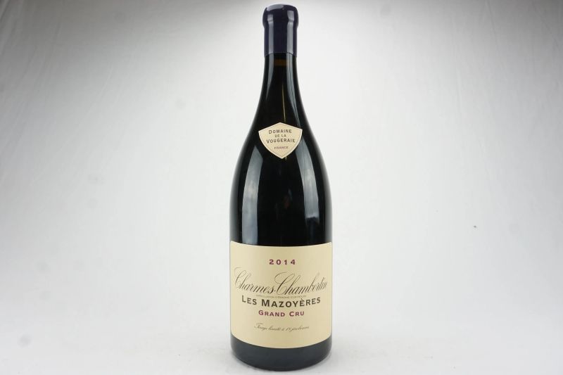      Charmes-Chambertin Les Mazoy&egrave;res Domaine de la Vougeraie 2014   - Auction The Art of Collecting - Italian and French wines from selected cellars - Pandolfini Casa d'Aste