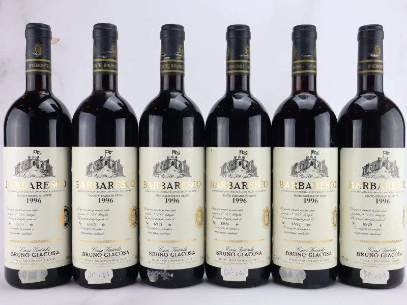 



Barbaresco Santo Stefano Etichetta Bianca Bruno Giacosa 1996  - Auction ALCHIMIA - Fine and Rare Wine - Pandolfini Casa d'Aste