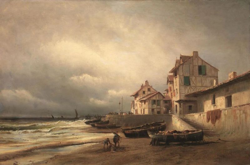 Scuola Francese del sec. XIX  - Auction Old Master and 19th Century Paintings - Pandolfini Casa d'Aste