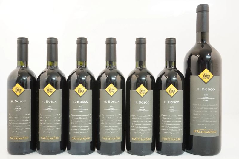      Il Bosco Tenimenti Luigi d'Alessandro 2003   - Auction Online Auction | Smart Wine & Spirits - Pandolfini Casa d'Aste