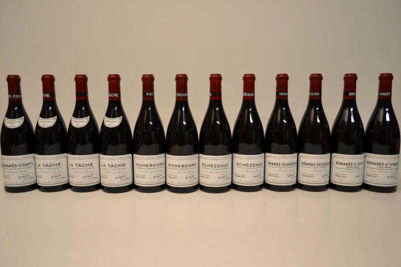 Assortimento Domaine de la Romanee Conti 2011  - Auction Fine Wine and an Extraordinary Selection From the Winery Reserves of Masseto - Pandolfini Casa d'Aste