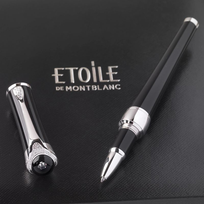 Montblanc : MONTBLANC ETOILE PRECIEUSE PENNA ROLLERBALL  - Asta OROLOGI E PENNE - Pandolfini Casa d'Aste