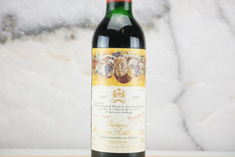 Château Mouton Rothschild 1987  - Asta Smart Wine 2.0 | Asta Online - Pandolfini Casa d'Aste