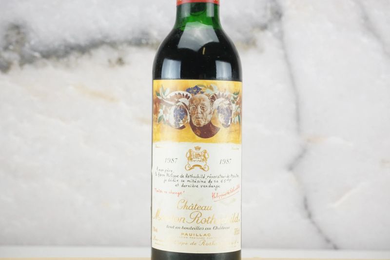 Château Mouton Rothschild 1987  - Auction Smart Wine 2.0 | Online Auction - Pandolfini Casa d'Aste