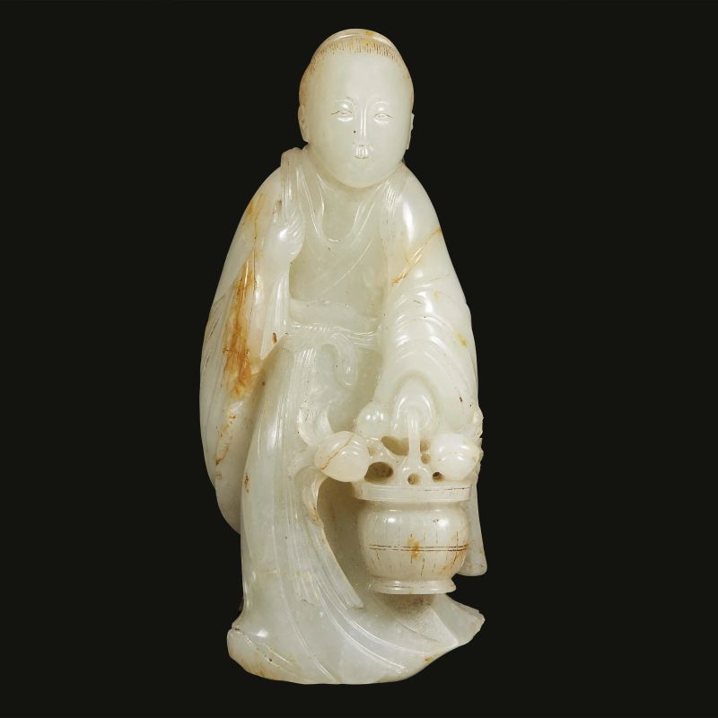 SCULTURA, CINA, DINASTIA QING, SEC. XIX  - Asta Arte Orientale | &#19996;&#26041;&#33402;&#26415; - Pandolfini Casa d'Aste