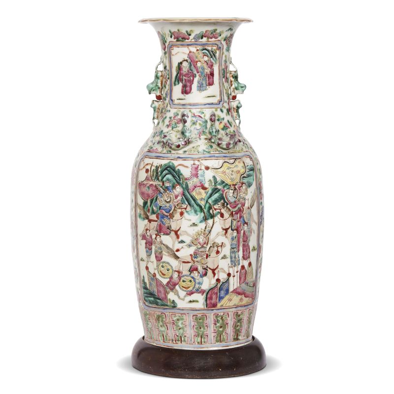 VASO, CINA, DINASTIA QING, SEC.XIX  - Asta Arte Orientale - Pandolfini Casa d'Aste