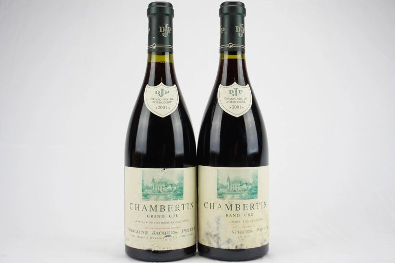      Chambertin Domaine Jacques Prieur 2001   - Auction Il Fascino e l'Eleganza - A journey through the best Italian and French Wines - Pandolfini Casa d'Aste