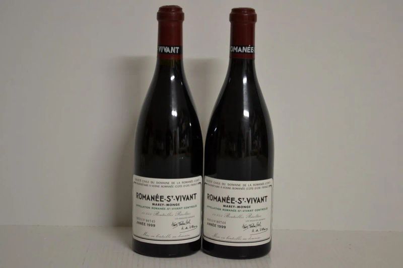 Romanee Saint Vivant Domaine de la Romanee Conti 1999  - Asta Vini Pregiati e da Collezione - Pandolfini Casa d'Aste