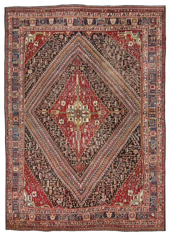      TAPPETO SIRJAN, PERSIA, 1870   - Auction important antique rugs - Pandolfini Casa d'Aste