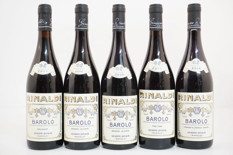 Selezione Barolo Giuseppe Rinaldi  - Auction FINE WINES AND SPIRITS - Pandolfini Casa d'Aste