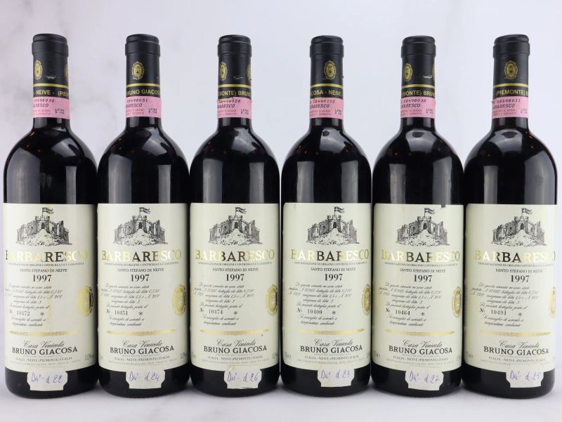 



Barbaresco Santo Stefano Etichetta Bianca Bruno Giacosa 1997  - Auction ALCHIMIA - Fine and Rare Wine - Pandolfini Casa d'Aste