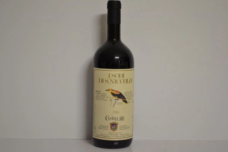I Sodi di San Niccol&ograve; Castellare di Castellina 1986  - Auction Finest and Rarest Wines - Pandolfini Casa d'Aste