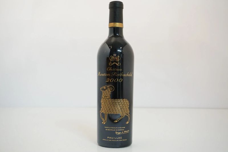      Ch&acirc;teau Mouton Rothschild 2000   - Asta Vini Pregiati e Distillati da Collezione - Pandolfini Casa d'Aste