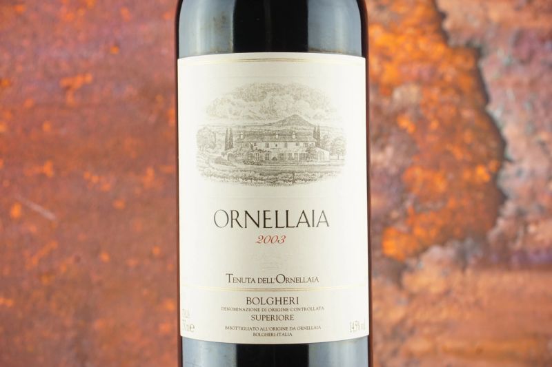 Ornellaia 2003  - Auction Smart Wine 2.0 | Summer Edition - Pandolfini Casa d'Aste