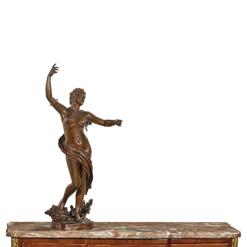 French artist, 19th-20th century  - Auction INTERNATIONAL FINE ART AND AN IMPORTANT COLLECTION OF PENDULES “AU BON SAUVAGE” - Pandolfini Casa d'Aste
