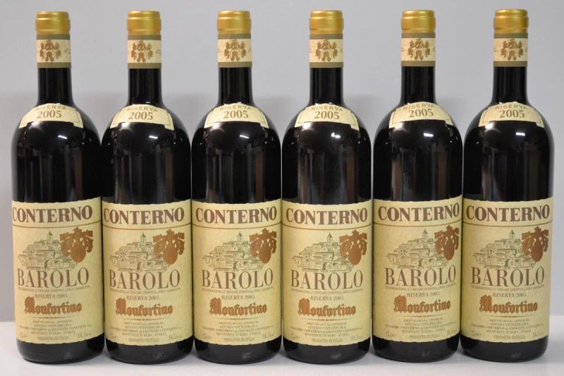 Barolo Monfortino Riserva Giacomo Conterno 2005  - Auction Fine Wines from Important Private Italian Cellars - Pandolfini Casa d'Aste