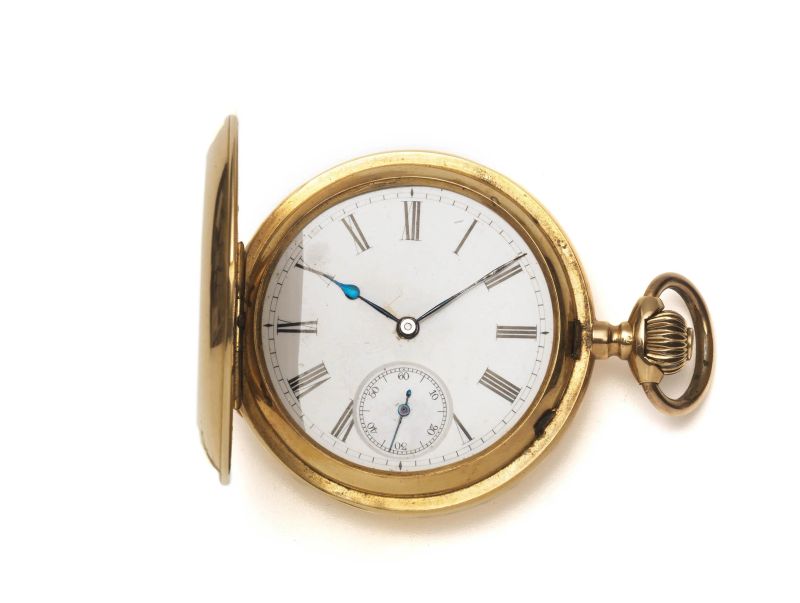 OROLOGIO DA TASCA “HALF CHRONOMETRE”  - Auction TIMED AUCTION I JEWELS, WATCHES, PENS AND SILVER - Pandolfini Casa d'Aste