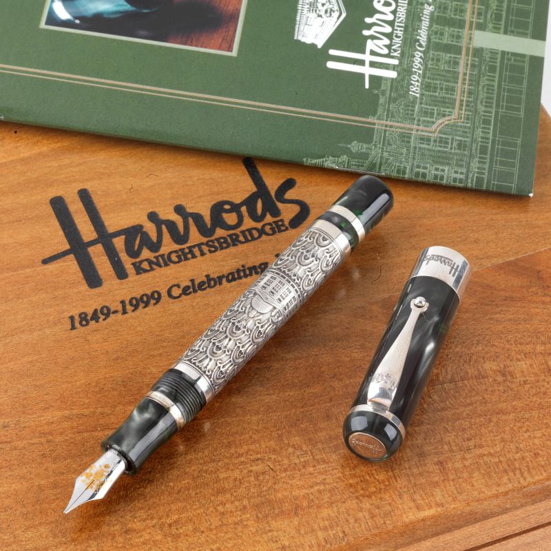 MONTEGRAPPA 150TH ANNIVERSARY HARRODS (1849 &ndash; 1999) LIMITED EDITION FOUNTAIN PEN N. 169/500  - Auction TIMED AUCTION | WATCHES AND PENS - Pandolfini Casa d'Aste