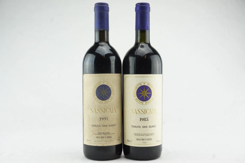 Sassicaia Tenuta San Guido  - Auction THE SIGNIFICANCE OF PASSION - Fine and Rare Wine - Pandolfini Casa d'Aste