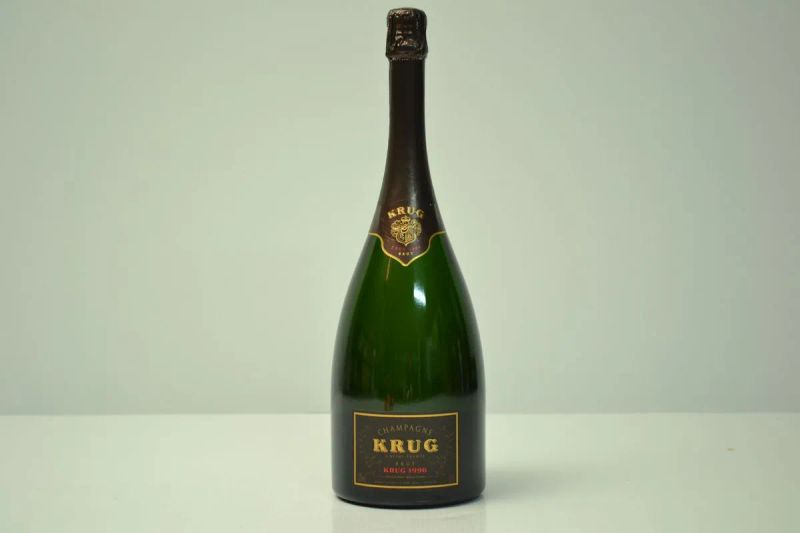 Krug 1996  - Auction FINE WINES FROM IMPORTANT ITALIAN CELLARS - Pandolfini Casa d'Aste