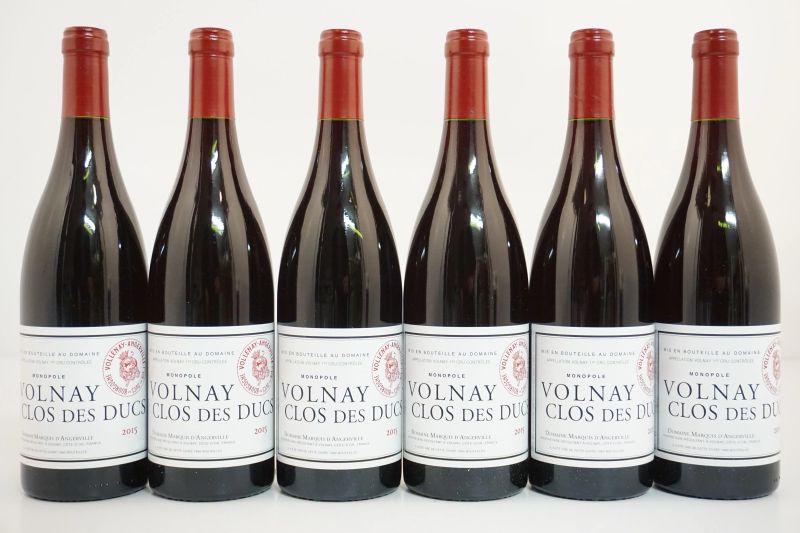 Volnay Clos Des Ducs Domaine Marquis d&rsquo;Angerville 2015  - Auction FINE WINES AND SPIRITS - Pandolfini Casa d'Aste