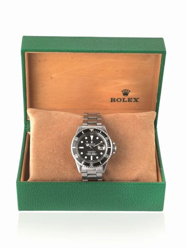 OROLOGIO DA POLSO ROLEX OYSTER PERPETUAL DATE SUBMARINER, REF. 1680 N. 6002398, ANNO 1979  - Auction WATCHES - Pandolfini Casa d'Aste