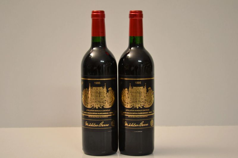 Chateau Palmer 1995  - Auction the excellence of italian and international wines from selected cellars - Pandolfini Casa d'Aste