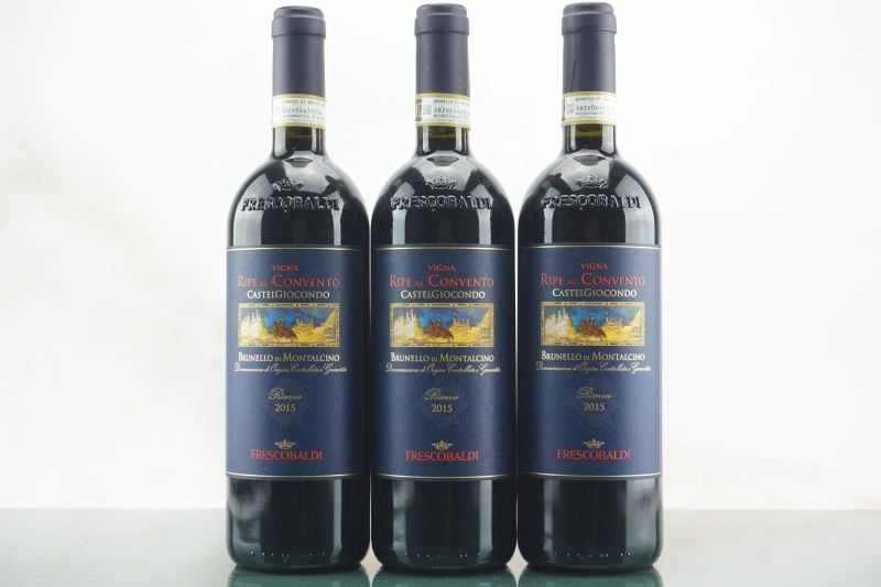 Brunello di Montalcino Riserva Ripe al Convento Castelgiocondo Marchesi Frescobaldi 2015  - Auction Smart Wine 2.0 | Christmas Edition - Pandolfini Casa d'Aste