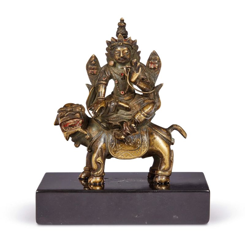 



BRONZE SCULPTURE OF A DEITY ON A LION, TIBET, 18TH CENTURY  - Auction Asian Art | 东方艺术 - Pandolfini Casa d'Aste