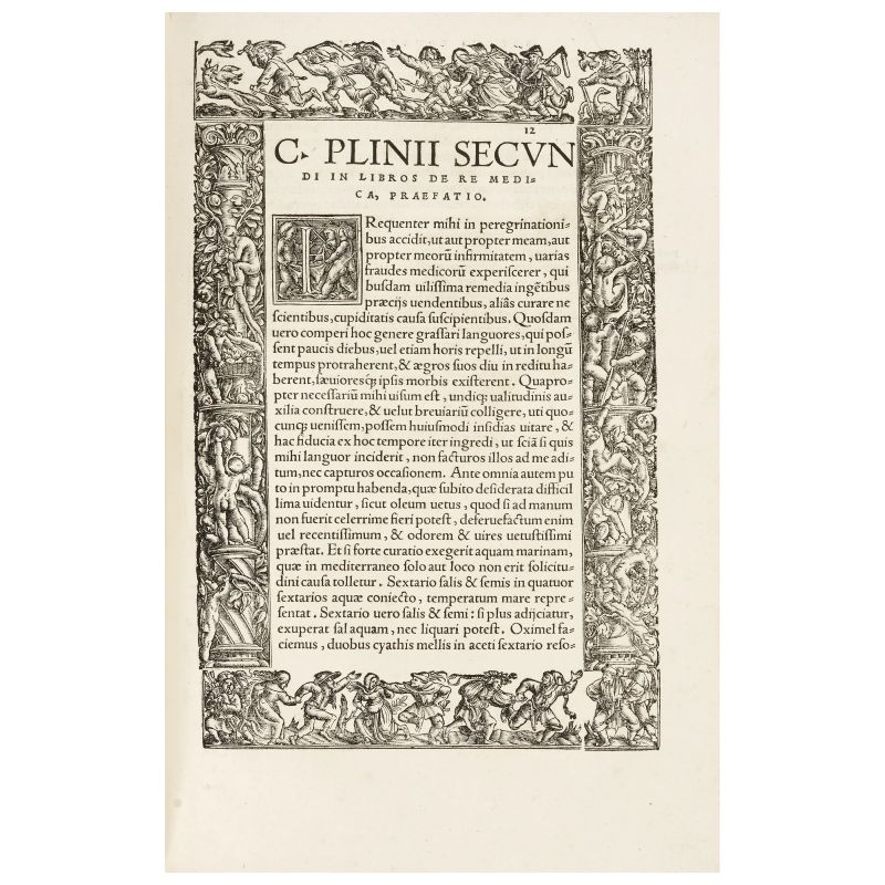 First edition of the first collection of ancient authors on pharmacology and nutrition  - Auction BOOKS, MANUSCRIPTS AND AUTOGRAPHS - Pandolfini Casa d'Aste