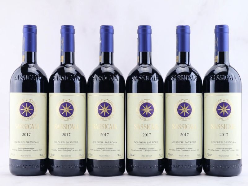 



Sassicaia Tenuta San Guido 2017  - Auction ALCHIMIA - Fine and Rare Wine - Pandolfini Casa d'Aste