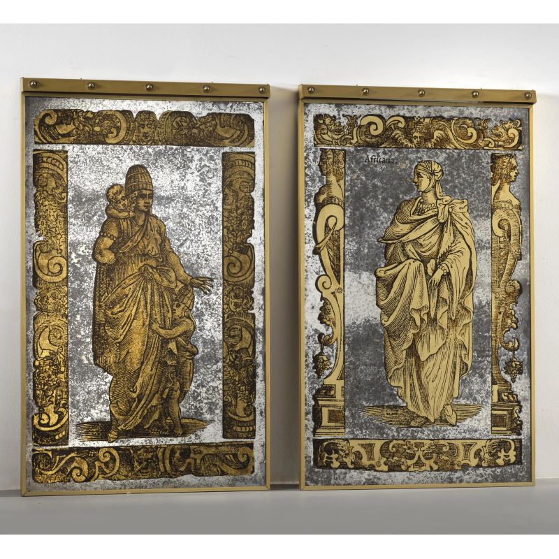 



TWO LIGHTED MIRROR PANELS, METAL STRUCTURE  - Auction DESIGN AND DECORATIVE ARTS - Pandolfini Casa d'Aste