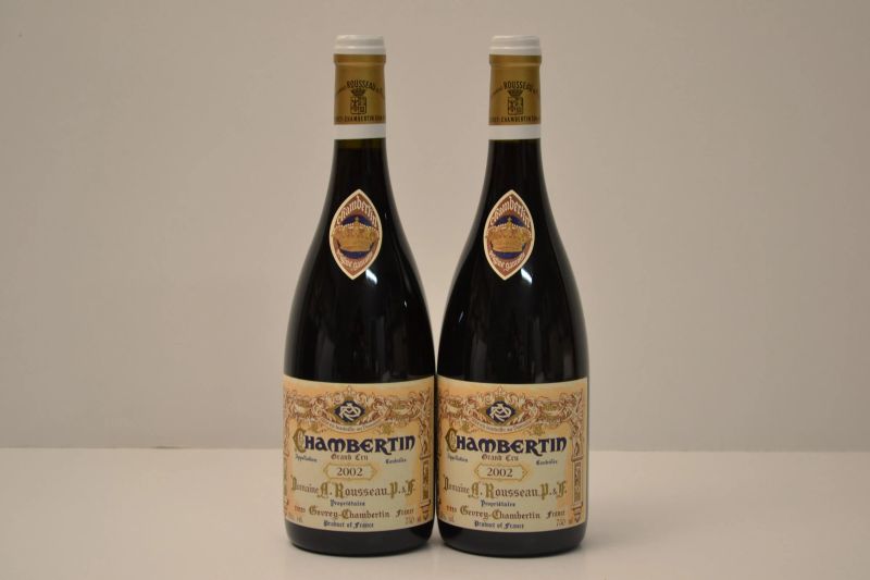 Chambertin Domaine Armand Rousseau 2002  - Auction  An Exceptional Selection of International Wines and Spirits from Private Collections - Pandolfini Casa d'Aste