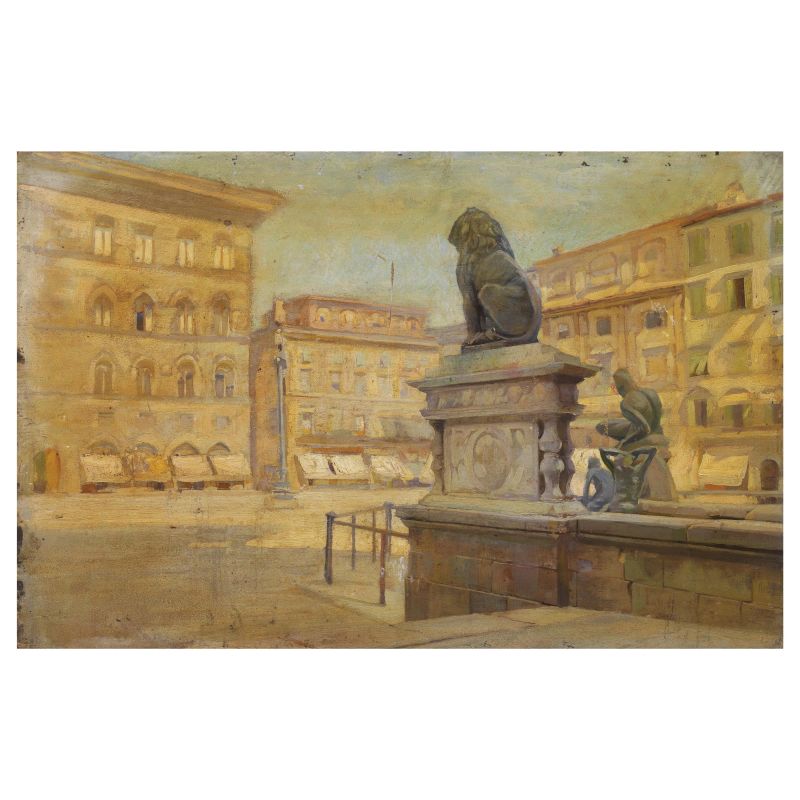 Scuola Toscana Del Sec. Xix : Tuscan school, 19th century  - Auction ARCADE | 19 th TO 20 th CENTURY PAINTINGS - Pandolfini Casa d'Aste