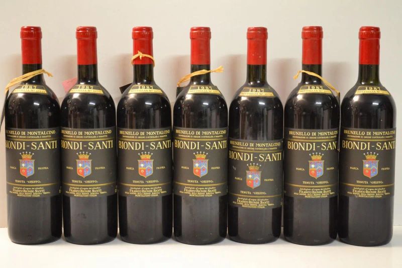 Brunello di Montalcino Biondi Santi 1987  - Auction Fine Wines from Important Private Italian Cellars - Pandolfini Casa d'Aste