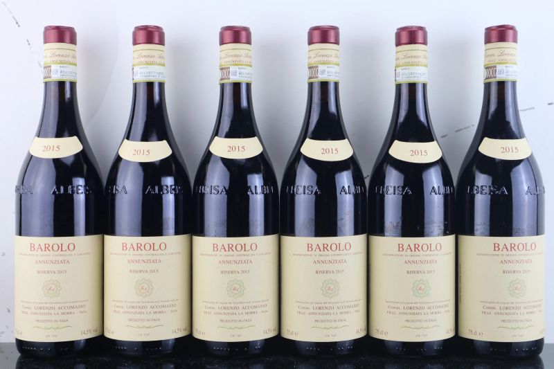 



Barolo Annunziata Riserva Lorenzo Accomasso 2015  - Asta FORMA - Vini Pregiati e da Collezione - Pandolfini Casa d'Aste