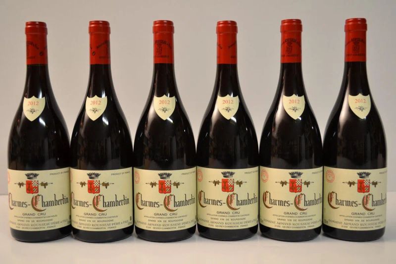 *Charmes-Chambertin Domaine Armand Rousseau 2012  - Asta Vini e distillati da collezione da cantine selezionate - Pandolfini Casa d'Aste