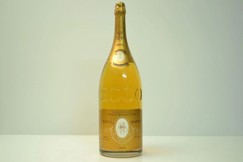 Cristal Louis Roederer Millennium 1990  - Auction the excellence of italian and international wines from selected cellars - Pandolfini Casa d'Aste