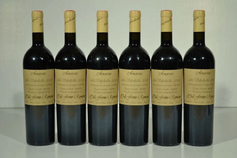 Amarone della Valpolicella Romano Dal Forno 2003  - Asta Vini pregiati e da collezione - Pandolfini Casa d'Aste
