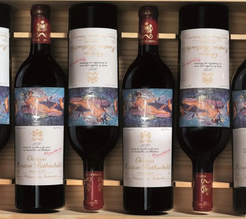 Chateau Mouton Rothschild 2010  - Asta Vini da Collezione da Importanti Cantine Private Italiane - Pandolfini Casa d'Aste