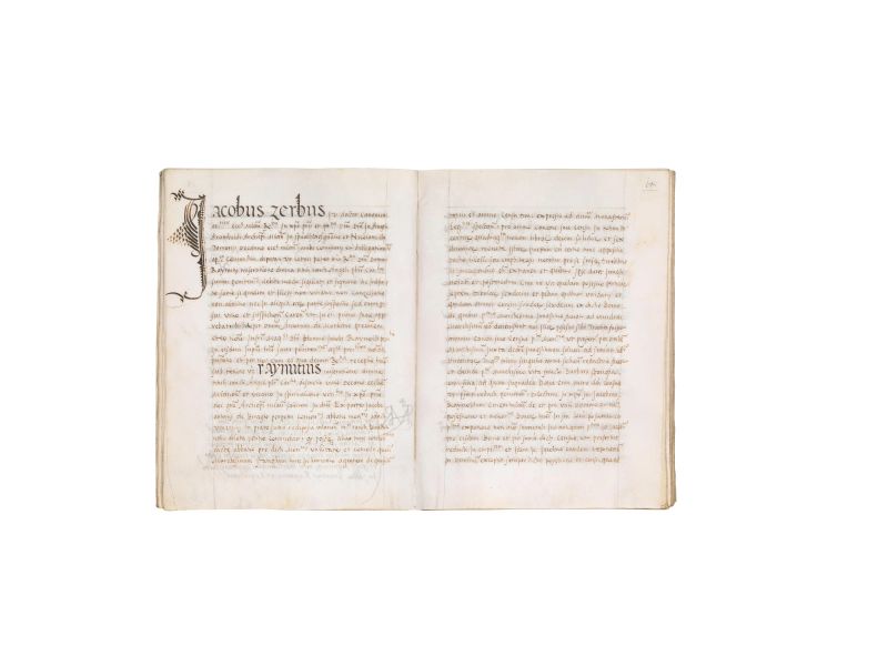 (Manoscritto &ndash; Giurisprudenza &ndash; Milano) Controversia relativa ai beni della Basilica di San Vincenzo in Prato a Milano. 7 novembre 1550.  - Asta LIBRI, MANOSCRITTI E AUTOGRAFI - Pandolfini Casa d'Aste