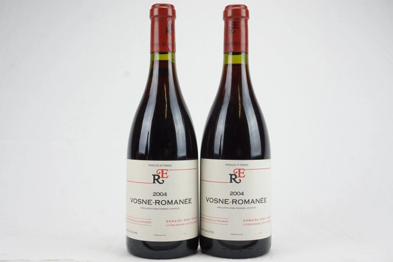      Vosne-Roman&eacute;e Domaine Ren&eacute; Engel 2004   - Auction Il Fascino e l'Eleganza - A journey through the best Italian and French Wines - Pandolfini Casa d'Aste