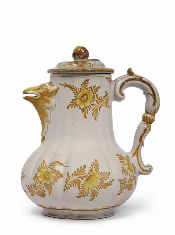 CAFFETTIERA, MILANO, MANIFATTURA CLERICI, 1770 CIRCA  - Auction The charm and splendour of maiolica and porcelain: the Pietro Barilla Collection and an important Roman collection - Pandolfini Casa d'Aste