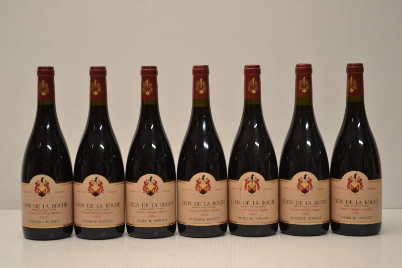 Clos de la Roche Cuvee Vieilles Vignes Domaine Ponsot 2001  - Auction  An Exceptional Selection of International Wines and Spirits from Private Collections - Pandolfini Casa d'Aste