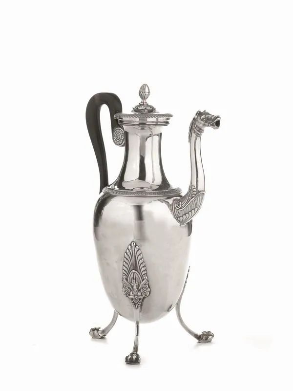 CAFFETTIERA, PARIGI, 1815 CIRCA  - Auction Italian and European silver and objets de vertu - Pandolfini Casa d'Aste