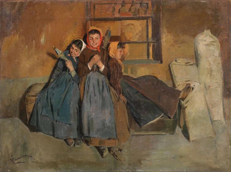 Nicol&ograve; Cannicci  - Auction 19th Century Paintings - II - Pandolfini Casa d'Aste
